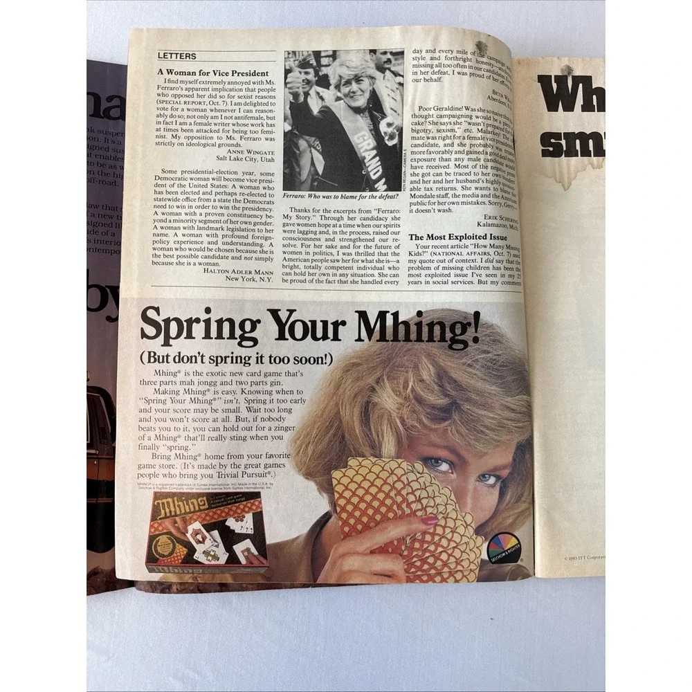 Vintage Newsweek October 28 1985 Princess Diana Cover British Royal Family Mag